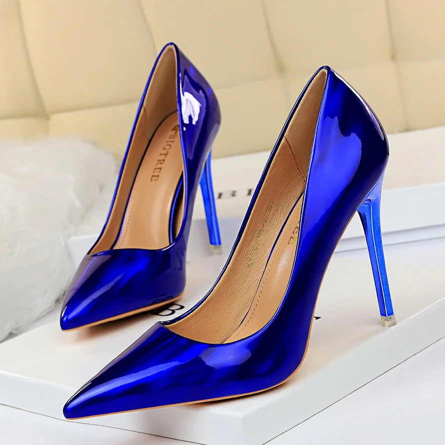 Luxury Glossy Stiletto Heels