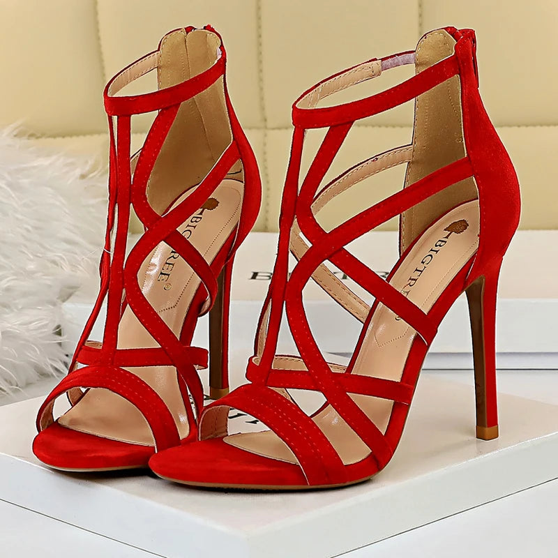 Roman Style Stiletto Heels