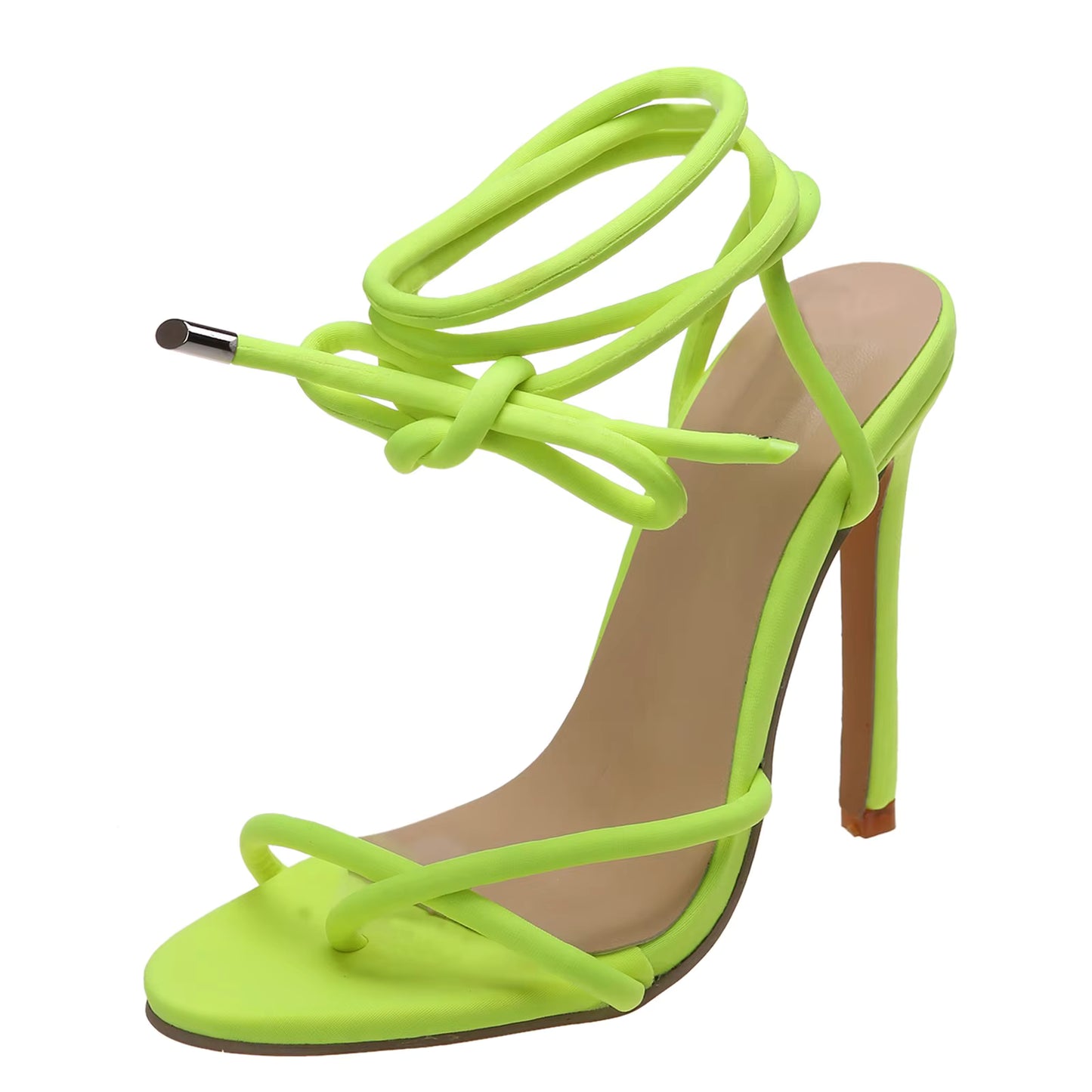 New Cross Strap Thin Stilettos